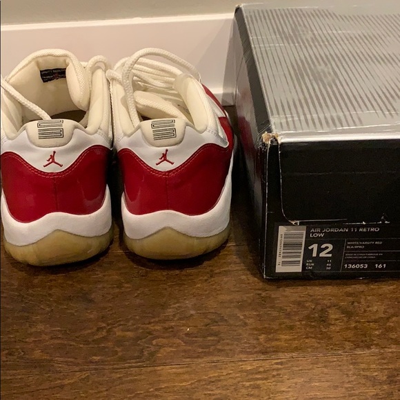 Air Jordan 11 XI Cherry 2001 White Varsity Red 12 - Picture 5 of 8